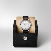  Shop Authentic IWC Portofino Automatic White Dial Black Leather Strap Watch for Men - IW356501 - Luxxuri