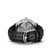  Shop Authentic IWC Portofino Chronograph Black Dial Black Leather Strap Watch for Men - IW391029 - Luxxuri
