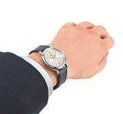  Shop Authentic IWC Portofino Automatic Silver Dial Blue Leather Strap Watch for Women - IW357411 - Luxxuri