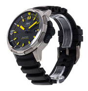  Shop Authentic IWC Aquatimer Automatic 2000 Black Dial Black Rubber Strap Watch for Men - IW358001 - Luxxuri