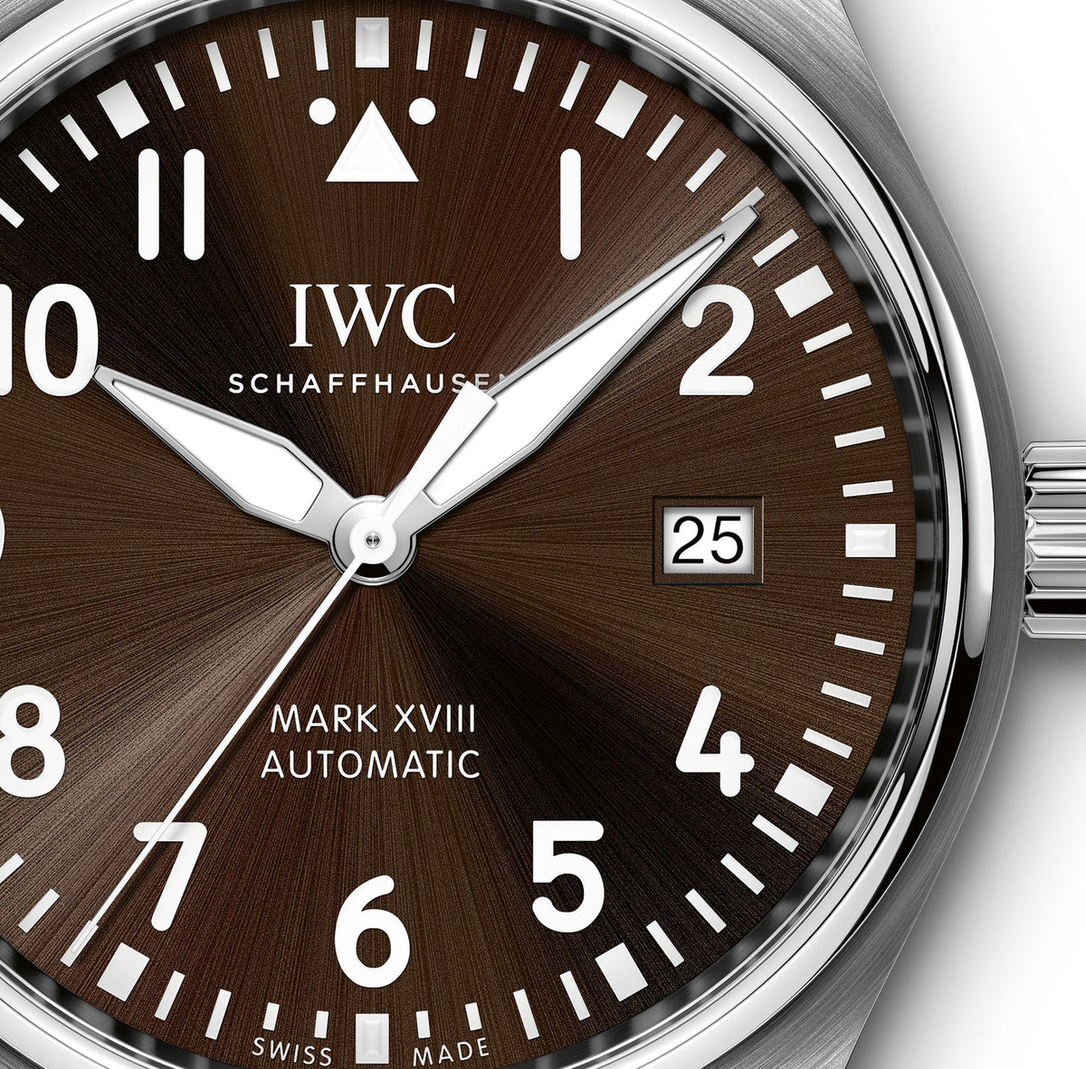  Shop Authentic IWC Pilot's Watch Mark XVII Edition "Antoine De Saint Exupery" Brown Dial Brown Leather Strap Watch for Men - IW327003 - Luxxuri