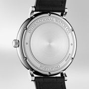  Shop Authentic IWC Portofino Automatic White Dial Black Leather Strap Watch for Men - IW356501 - Luxxuri