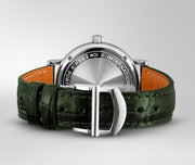  Shop Authentic IWC Portofino Automatic Green Dial Green Leather Strap Watch for Women - IW357405 - Luxxuri