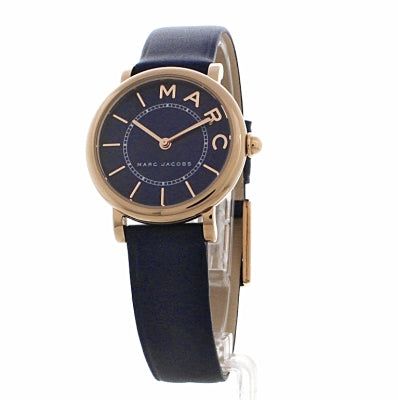  Shop Authentic Marc Jacobs Roxy Navy Blue Dial Navy Blue Leather Strap Watch for Women - MJ1539 - Luxxuri