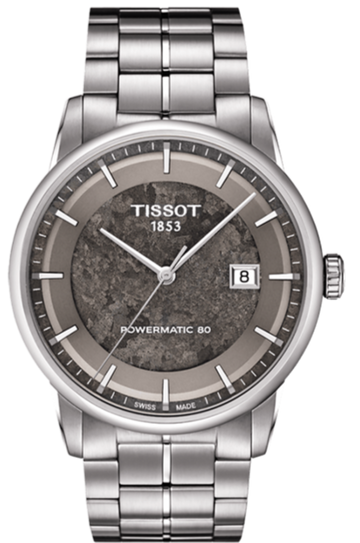  Shop Authentic Tissot Luxury Powermatic 80 Anthracite Grey Dial Silver Steel Strap Watch For Men - T086.407.11.061.10 - Luxxuri