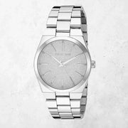 Shop Authentic Michael Kors Channing Three Hand Silver Dial Silver Steel Strap Watch For Women - MK6626 - Luxxuri