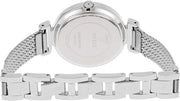  Shop Authentic Guess Quartz Silver Dial Silver Mesh Bracelet Watch For Women - W1152L1 - Luxxuri