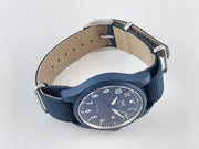  Shop Authentic IWC Pilot’s Watch Automatic "Laureus Sport for Good" Edition Blue Dial Blue Nylon Strap Watch for Men - IW328101 - Luxxuri