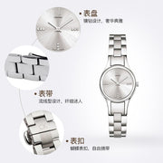  Shop Authentic Calvin Klein Simplicity Silver Dial Silver Steel Strap Watch for Women - K4323120 - Luxxuri