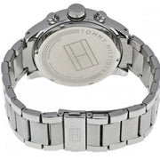  Shop Authentic Tommy Hilfiger Trent Multifunction White Dial Silver Steel Strap Watch for Men - 1791140 - Luxxuri