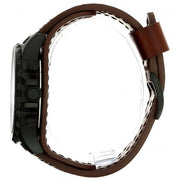  Shop Authentic Fossil Nate Chronograph Brown Dial Brown Leather Strap Watch for Men - JR1511 - Luxxuri