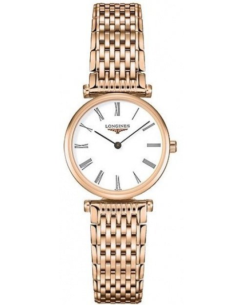  Shop Authentic Longines La Grande Classique White Dial Rose Gold Mesh Bracelet Watch for Women - L4.209.1.91.8 - Luxxuri