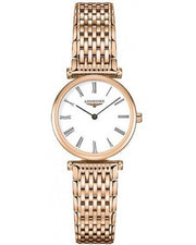  Shop Authentic Longines La Grande Classique White Dial Rose Gold Mesh Bracelet Watch for Women - L4.209.1.91.8 - Luxxuri