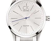  Shop Authentic Calvin Klein Bold White Dial Silver Steel Strap Watch for Men - K2241120 - Luxxuri