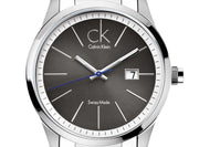  Shop Authentic Calvin Klein Bold Black Dial Silver Steel Strap Watch for Men - K2246107 - Luxxuri