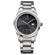  Shop Authentic Calvin Klein Bold Black Dial Silver Steel Strap Watch for Men - K2246107 - Luxxuri
