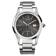  Shop Authentic Calvin Klein Bold Black Dial Silver Steel Strap Watch for Men - K2246107 - Luxxuri