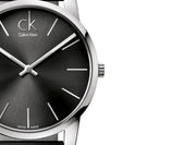  Shop Authentic Calvin Klein City Black Dial Black Leather Strap Watch for Men - K2G21107 - Luxxuri