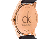  Shop Authentic Calvin Klein City White Dial Brown Leather Strap Watch for Men - K2G21629 - Luxxuri