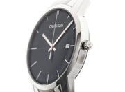  Shop Authentic Calvin Klein City Chronograph Black Dial Silver Steel Strap Watch for Men - K2G2G14Y - Luxxuri