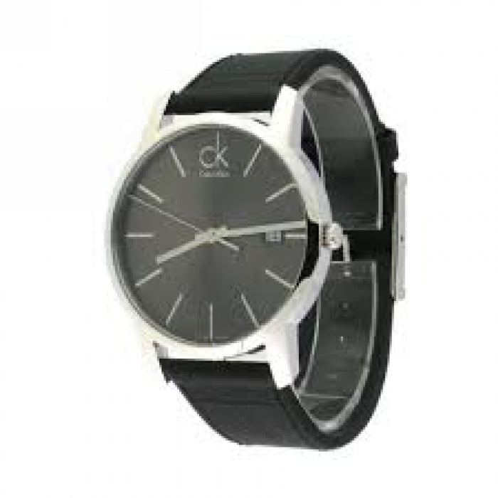  Shop Authentic Calvin Klein City Quartz Black Dial Black Leather Strap Watch for Men - K2G2G1C3 - Luxxuri