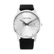  Shop Authentic Calvin Klein City Silver Dial Black Steel Strap Watch for Men - K2G2G1CX - Luxxuri