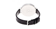  Shop Authentic Calvin Klein Equal Black Dial Black Leather Strap Watch for Women - K3E231C1 - Luxxuri