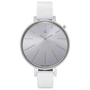  Shop Authentic Calvin Klein Equal White Dial White Leather Strap Watch for Women - K3E231L6 - Luxxuri