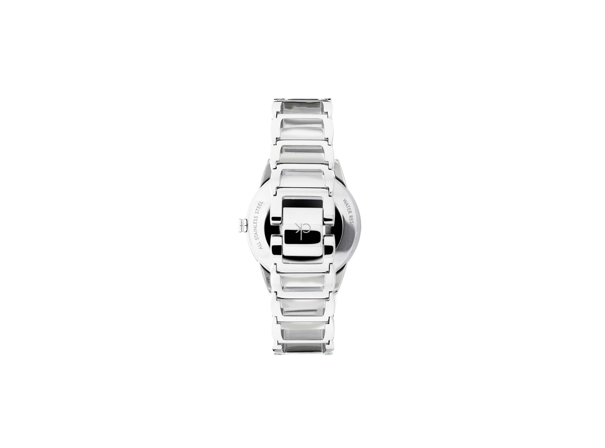 Shop Authentic Calvin Klein Stately Black Dial Silver Steel Strap Watch for Women - K3G23121 - Luxxuri