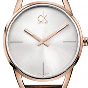  Shop Authentic Calvin Klein Stately White Dial Rose Gold Steel Strap Watch for Women - K3G23626 - Luxxuri