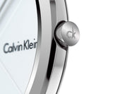  Shop Authentic Calvin Klein Minimal Silver Dial Silver Mesh Bracelet Watch for Men - K3M2112Z - Luxxuri