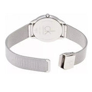 Shop Authentic Calvin Klein Minimal Silver Dial Silver Mesh Bracelet Watch for Men - K3M211Y6 - Luxxuri