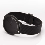  Shop Authentic Calvin Klein Minimal Black Dial Black Mesh Bracelet Watch for Men - K3M514B1 - Luxxuri
