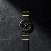  Shop Authentic Calvin Klein Minimal Black Dial Black Steel Strap Watch For Men - K3M524Z1 - Luxxuri