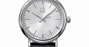  Shop Authentic Calvin Klein Surround Silver Dial Black Leather Strap Watch for Men - K3W211C6 - Luxxuri