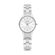  Shop Authentic Calvin Klein Simplicity White Dial Silver Steel Strap Watch for Women - K4323185 - Luxxuri