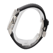  Shop Authentic Calvin Klein Infinity Silver Dial Black Leather Strap Watch for Men - K5S341C6 - Luxxuri