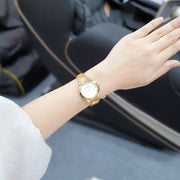  Shop Authentic Calvin Klein Class White Dial Gold Steel Strap Watch for Women - K6R23526 - Luxxuri