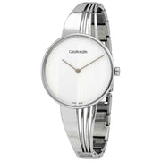  Shop Authentic Calvin Klein Drift Silver Dial Silver Steel Strap Watch for Women - K6S2N116 - Luxxuri