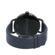  Shop Authentic Calvin Klein Even Blue Dial Blue Leather Strap Watch for Men - K7B214VN - Luxxuri
