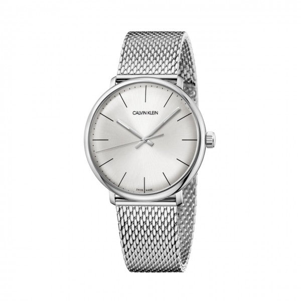  Shop Authentic Calvin Klein City Chronograph White Dial Silver Mesh Bracelet Watch for Men - K2G2G126 - Luxxuri