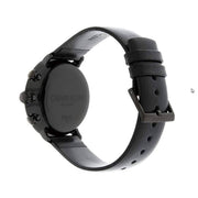  Shop Authentic Calvin Klein High Noon Black Dial Black Leather Strap Watch for Men - K8M274CB - Luxxuri