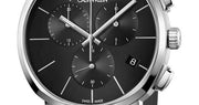  Shop Authentic Calvin Klein Posh Black Dial Black Leather Strap Watch for Men - K8Q371C1 - Luxxuri
