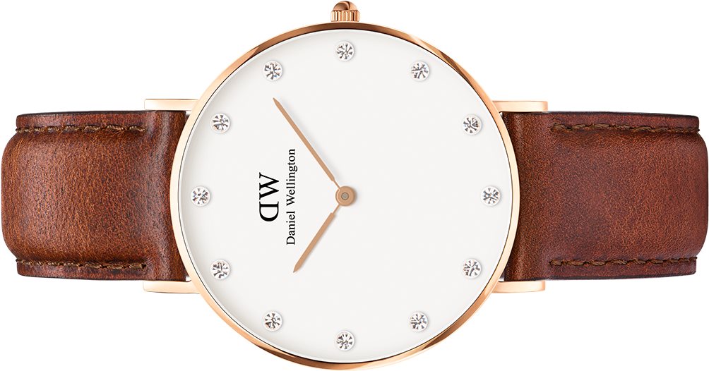  Shop Authentic Daniel Wellington Classy St Mawes White Dial Brown Leather Strap Watch For Women - DW00100075 - Luxxuri