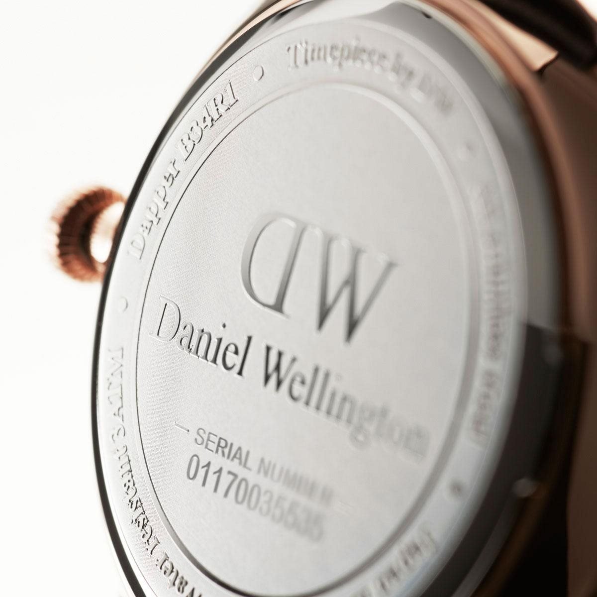  Shop Authentic Daniel Wellington Dapper Reading White Dial Black Leather Strap Watch For Men - DW00100107 - Luxxuri