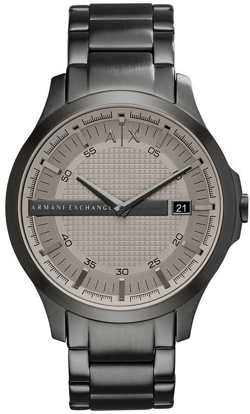  Shop Authentic Armani Exchange Hampton Chronograph Grey Dial Grey Steel Strap Watch For Men - AX2135 - Luxxuri