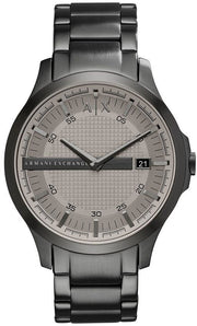  Shop Authentic Armani Exchange Hampton Chronograph Grey Dial Grey Steel Strap Watch For Men - AX2135 - Luxxuri