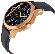  Shop Authentic Fossil Grant Twist Multifunction Blue Dial Blue Leather Strap Watch for Men - ME1162 - Luxxuri