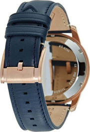  Shop Authentic Fossil Grant Twist Multifunction Blue Dial Blue Leather Strap Watch for Men - ME1162 - Luxxuri