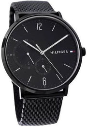  Shop Authentic Tommy Hilfiger Brooklyn Black Dial Black Mesh Bracelet Watch for Men - 1791507 - Luxxuri